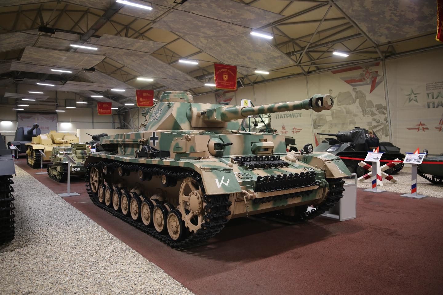 Средний танк Pz.Kpfw. IV Ausf G - парк Патриот