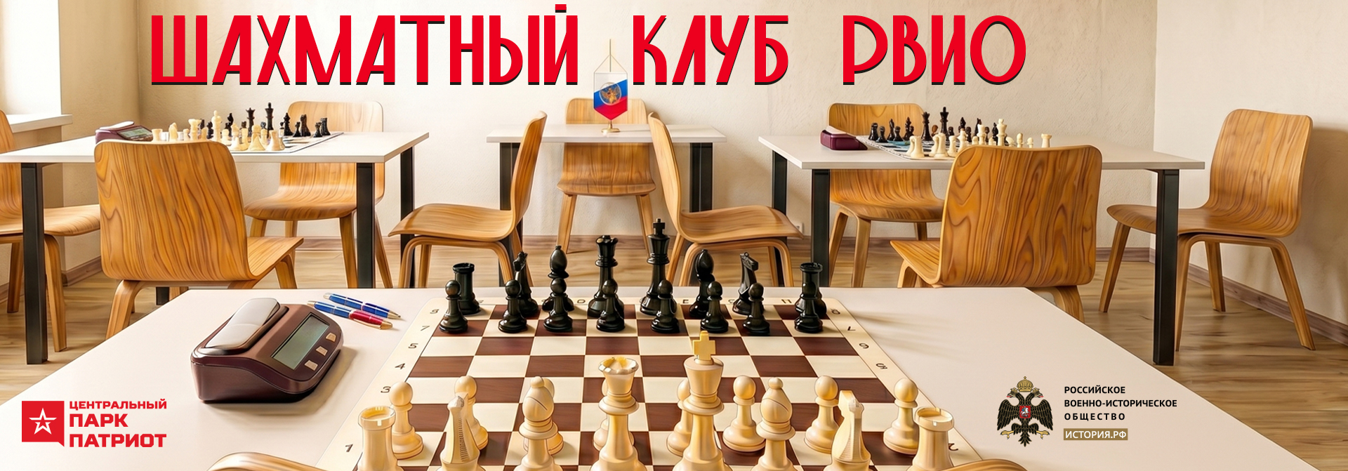Шахматный клуб в парке «Патриот»
