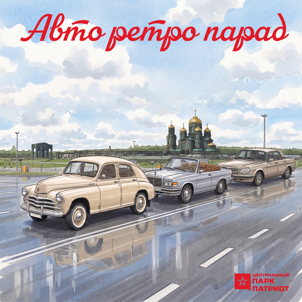 Автомобильный ретро-парад