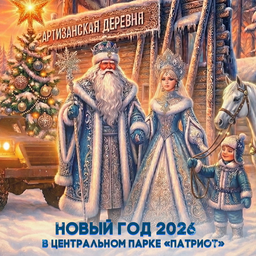 Новый год 2026 в Центральном парке «Патриот»!