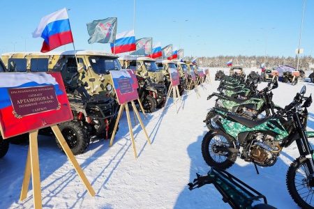 Народный фронт передал технику участникам СВО