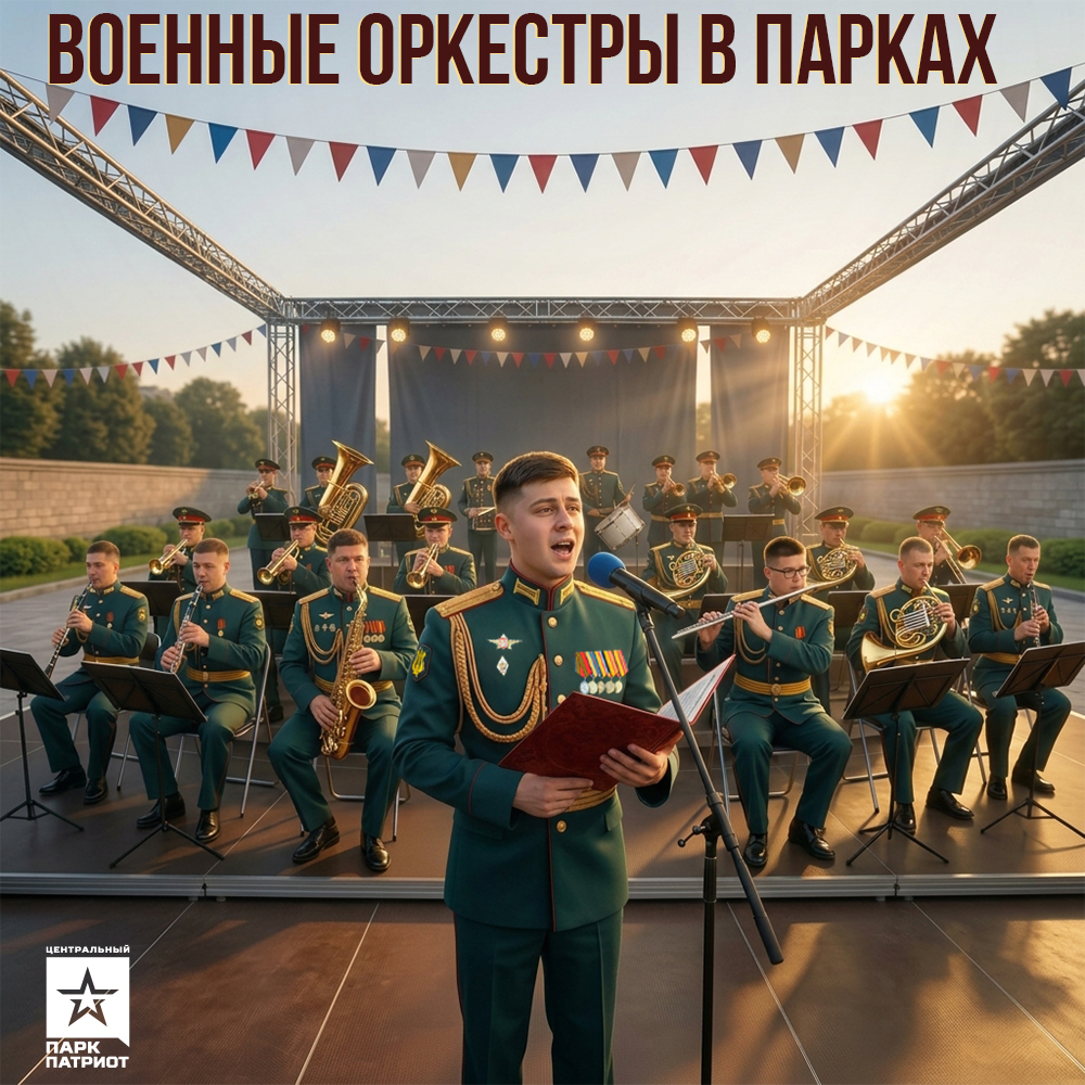 Закрытие программы «Военные оркестры в парках»