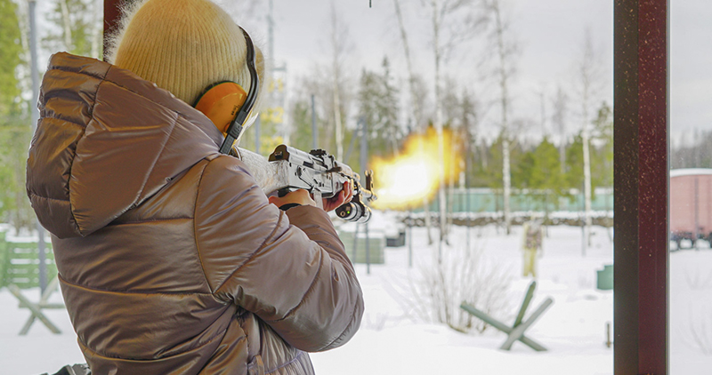 Стрельба из охолощенного оружия