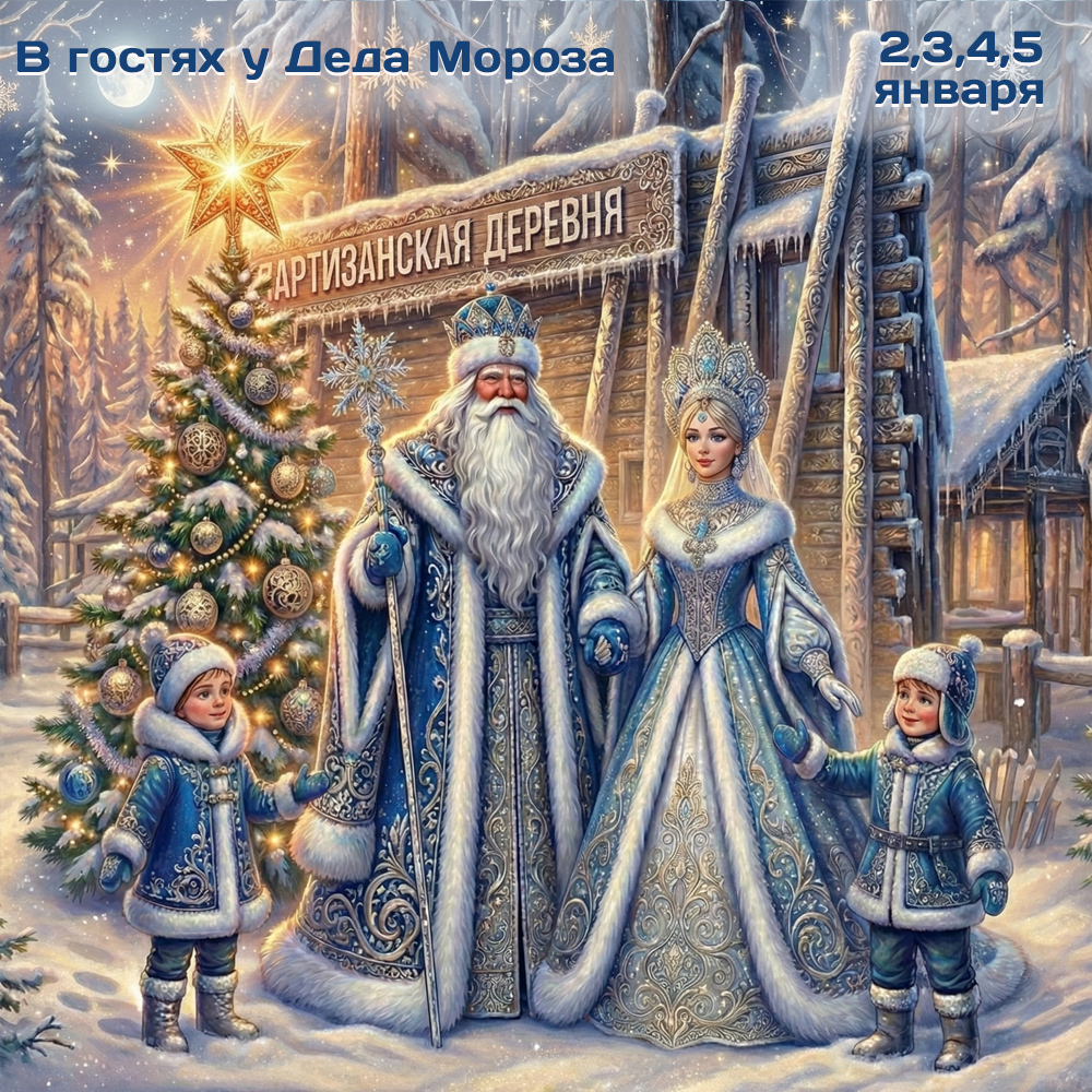 Новогодняя сказка «В гостях у Деда Мороза и Снегурочки»