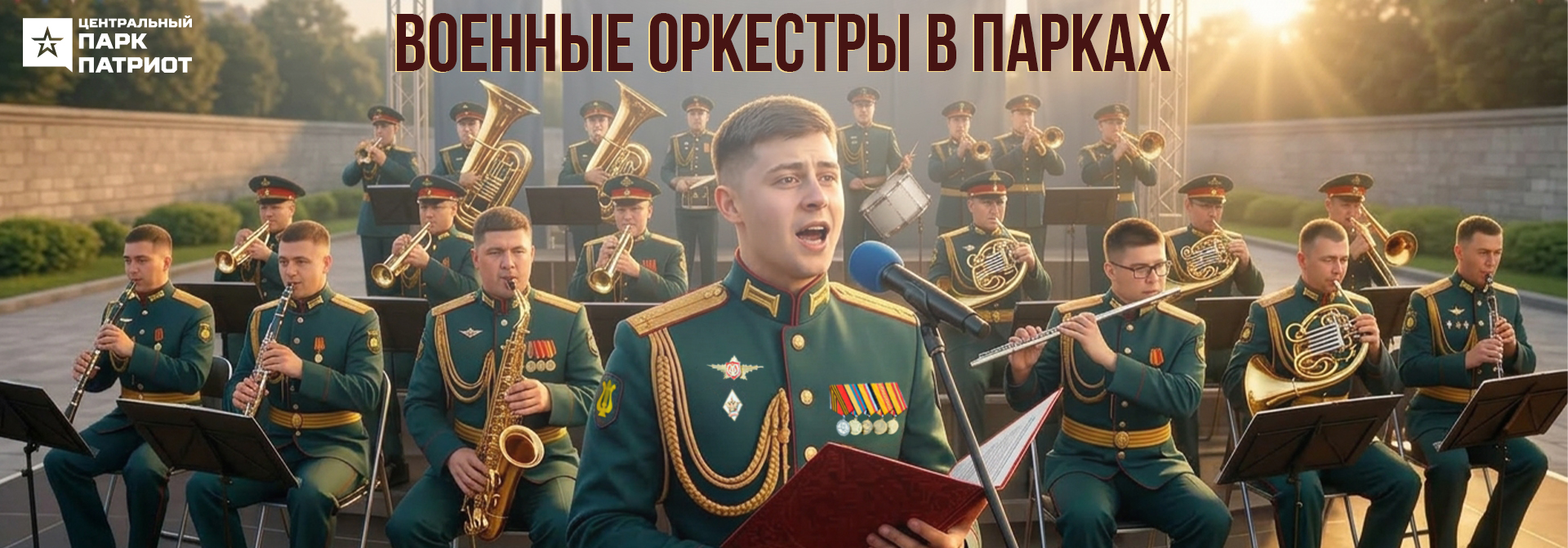 «Военные оркестры в парках»
