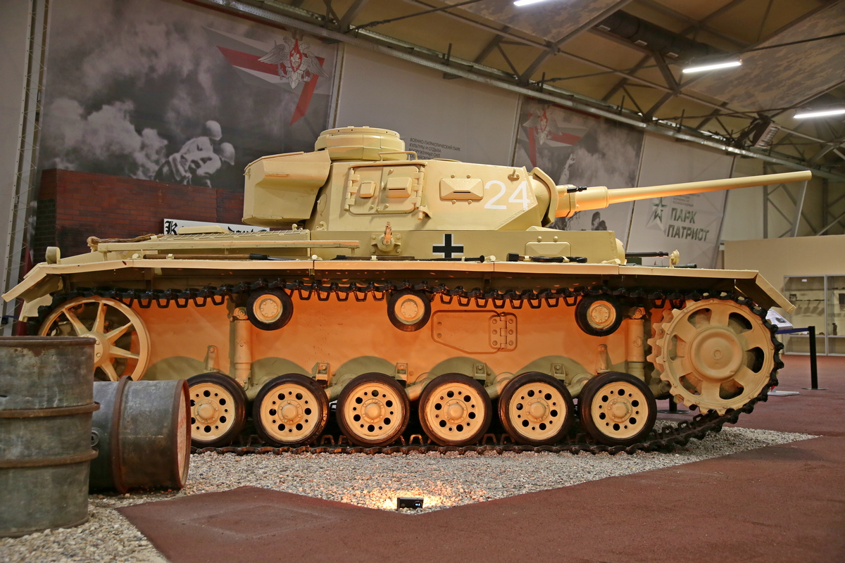 Средний танк Pz.Kpfw.III - парк Патриот