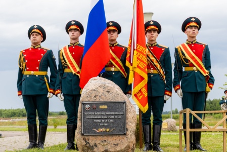 Новый монумент на Аллее памяти
