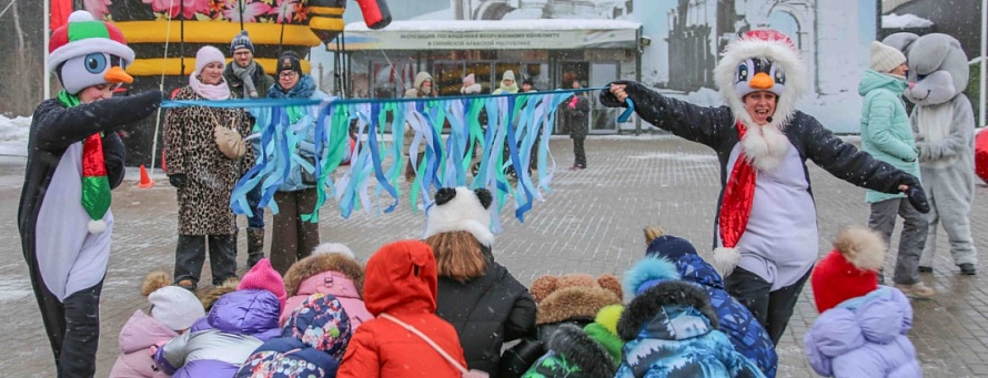 Как прошли новогодние праздники в Парке Патриот