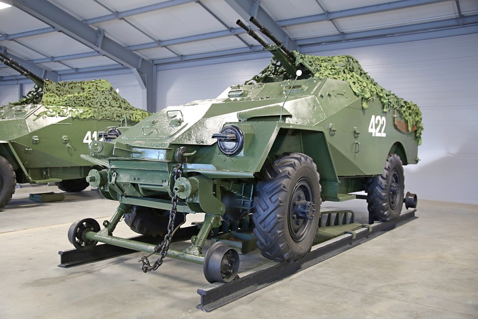 Бронетранспортер БТР-40А (ЖД) - парк Патриот