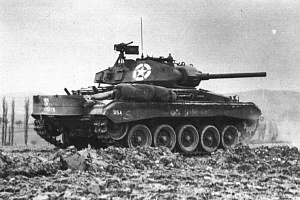 Танк М 24, Франция, март 1945г.