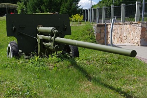 57-мм пушка ЗИС-2 обр.1943г. Центральный музей ВОВ 1941-1945гг.