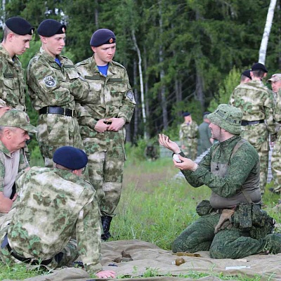 В парке «Патриот» продолжается военно-спортивная игра