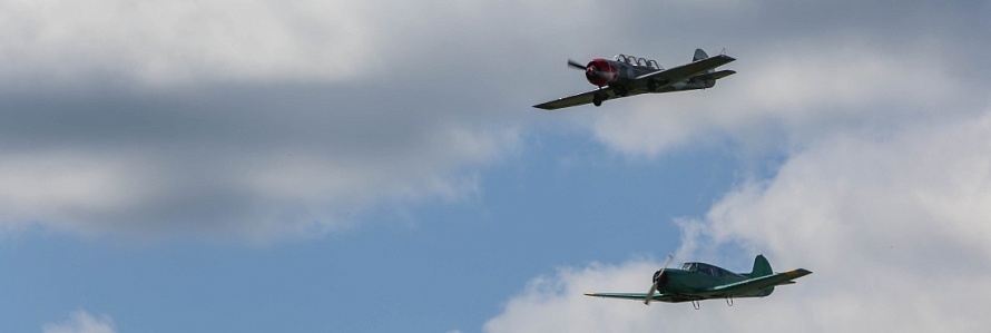 Парк «Патриот» отпраздновал день ВВС эффектными пролетами!