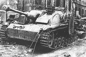 StuG 40 Ausf G. Поздний вариант маски
