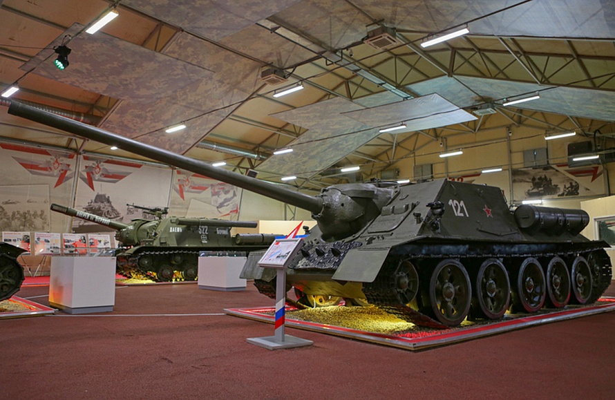 Самоходная артиллерийская установка СУ-100