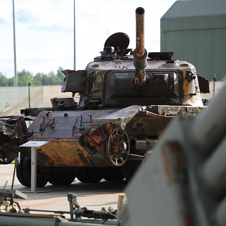 Стала доступна уличная часть выставки "Сирийский перелом"