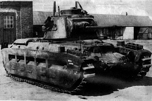 Пехотный танк «Матильда Mk II» во время испытаний в Советском Союзе. 1942 год