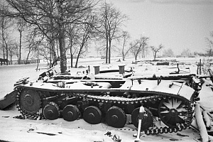 СССР 10 декабря 1941 брошенные танки