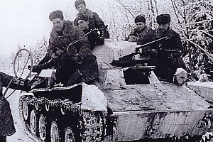 Т-60 в наступательной операции «Искра» - прорыв блокады Ленинграда, январь 1943г.