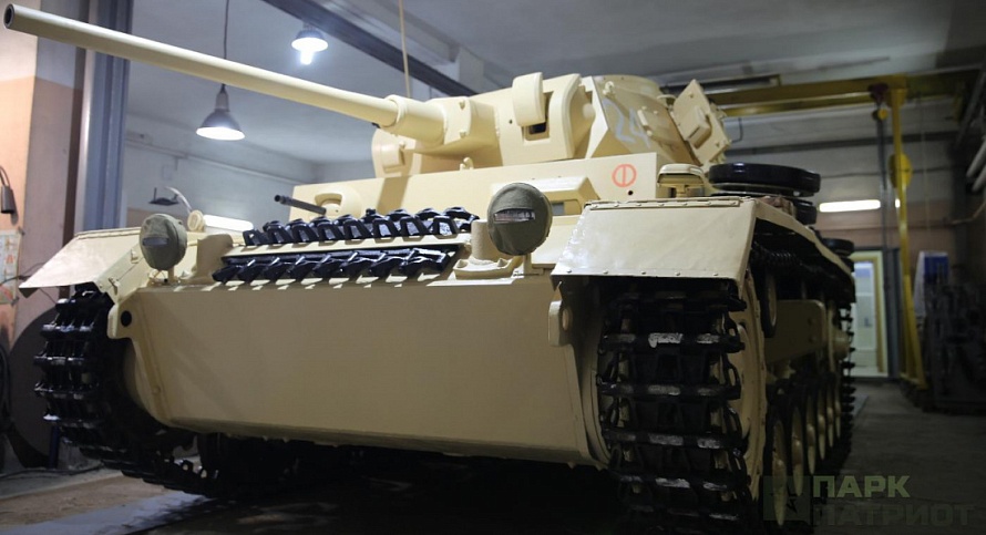 Pz.Kpfw.III Ausf.J восстановили до ходового состояния!