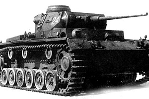 Trofeynyy-nemetskiy-tank-Pz.III-na-ispytatelnom-Poligone-v-Kubinke.-1946-god