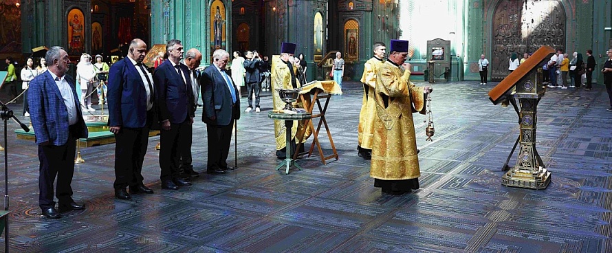 Вифлеемская икона Божией Матери передана в Главный храм ВС РФ