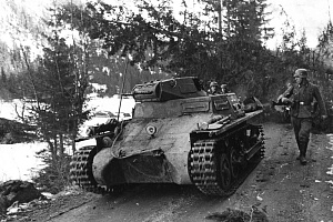 Легкий танк Pz Kpfw. I на восточном фронте, 1941г.